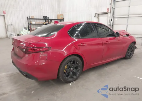 2019 Alfa Romeo Giulia Sport Rwd z USA, uszkodzony, nr VIN ZARFAMAN4K7621606